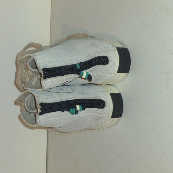 Converse suede tan high top zip back size men's 8 women's 10 - Picture 4 of 13